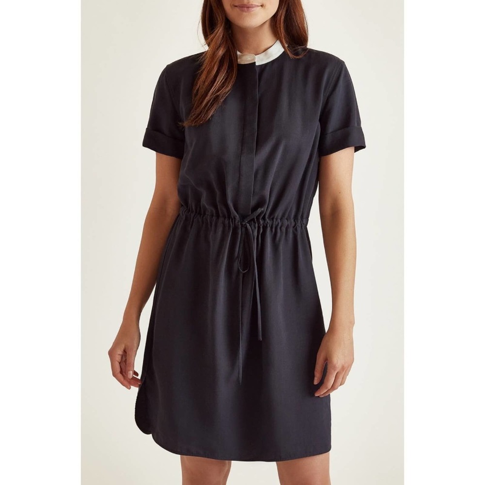 NEW Baldwin Rudy Mini Dress Navy BLDWN Size S small